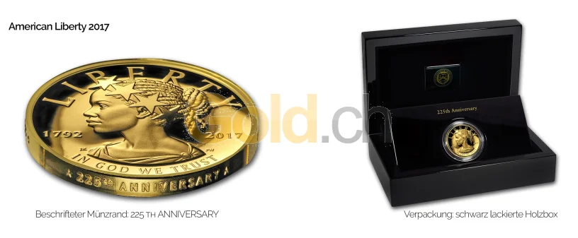 Besonderheiten der American Liberty Goldmünze Besonderheiten der American Liberty Goldmünze