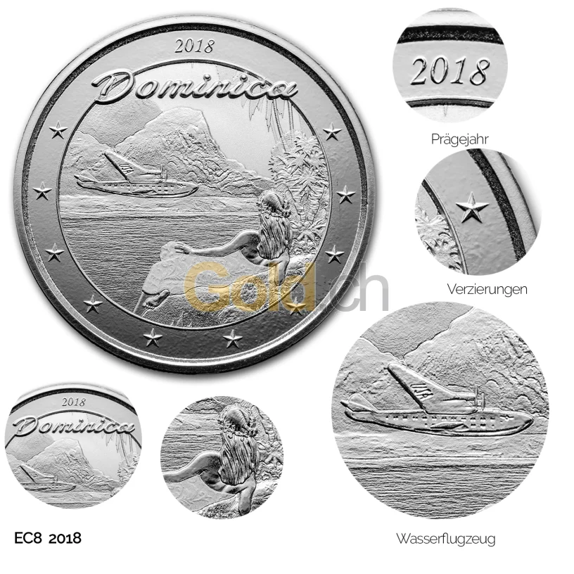 Dominica - Details Avers