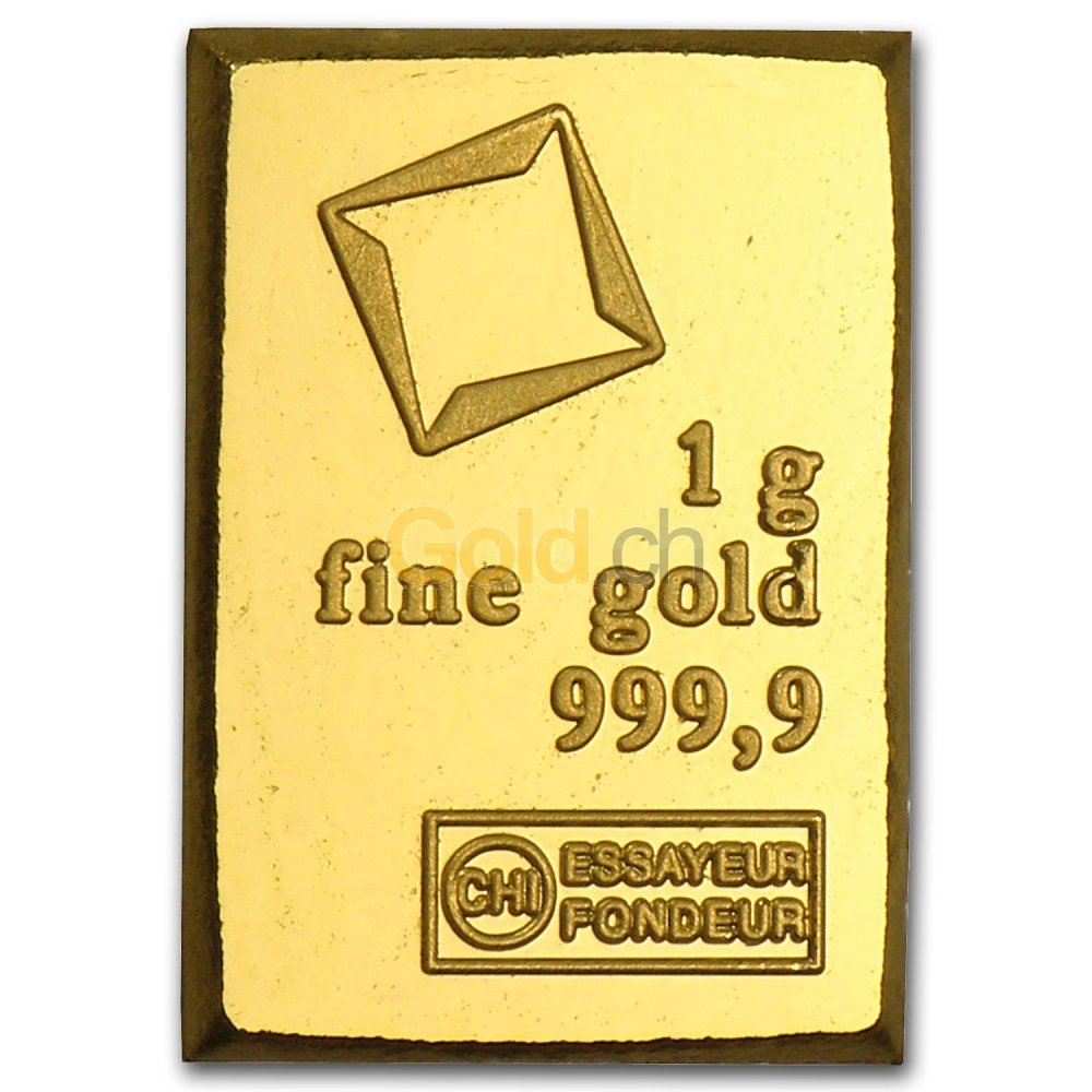 Goldbarren Preisvergleich: 1 Gramm Gold kaufen