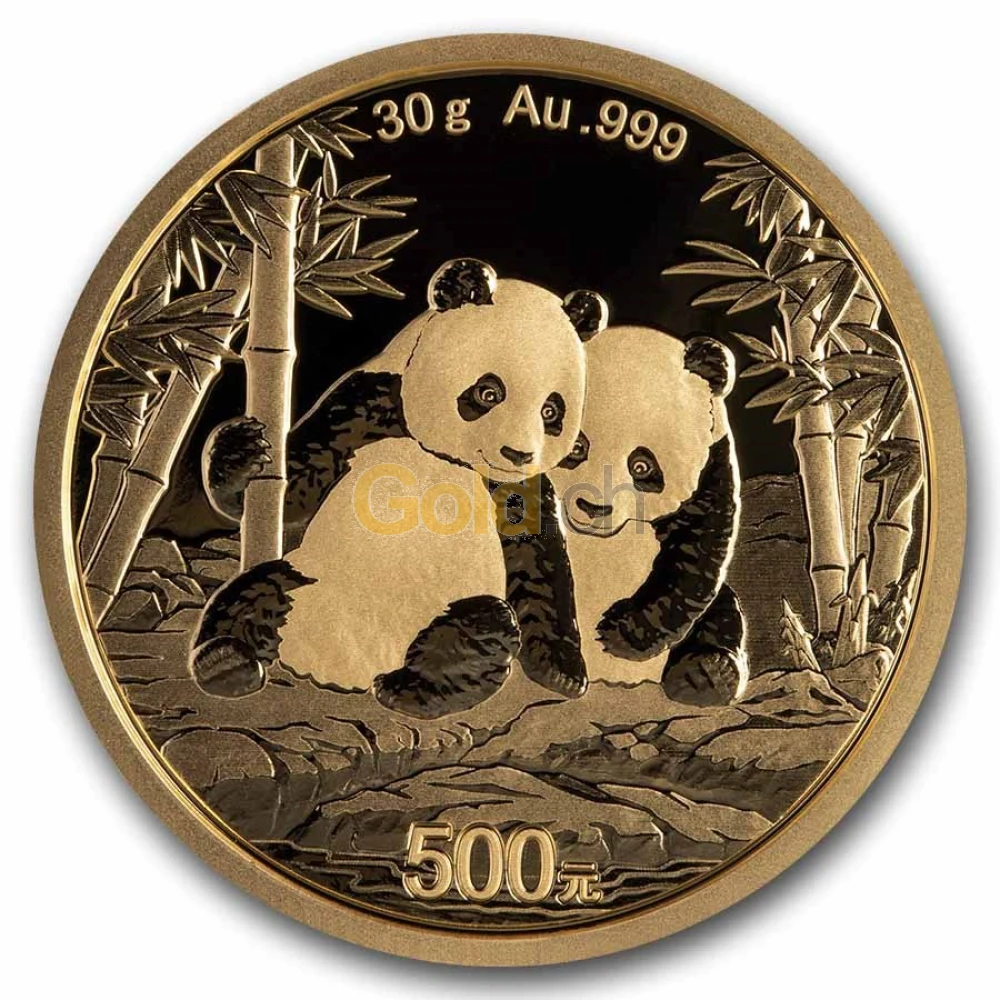 China Panda Goldmünzen kaufen
