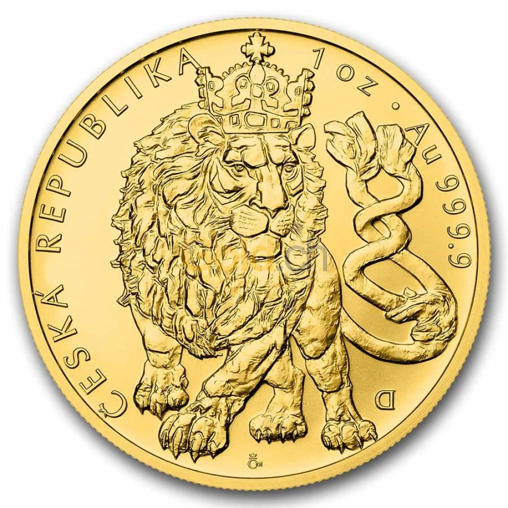 Czech Lion Goldmünzen kaufen