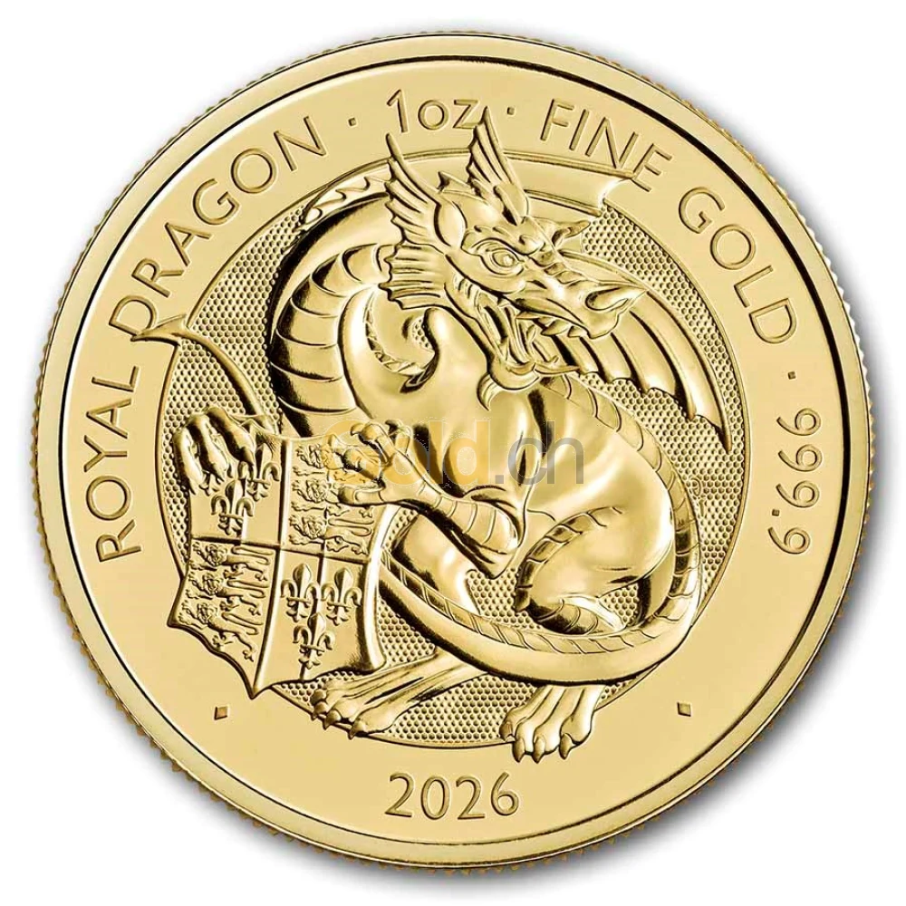 Royal Tudor Beasts Goldmünzen kaufen