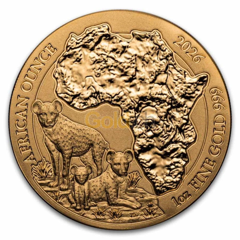 Ruanda African Ounce Goldmünzen kaufen