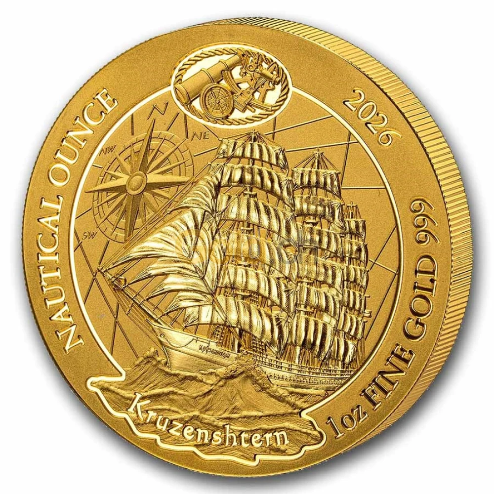 Ruanda Nautical Ounce Goldmünzen kaufen