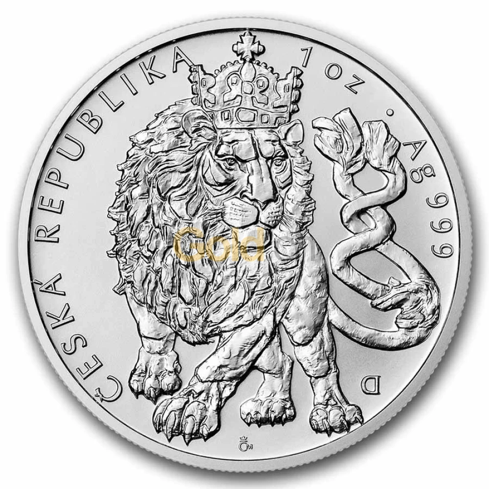 Czech Lion Silbermünzen kaufen