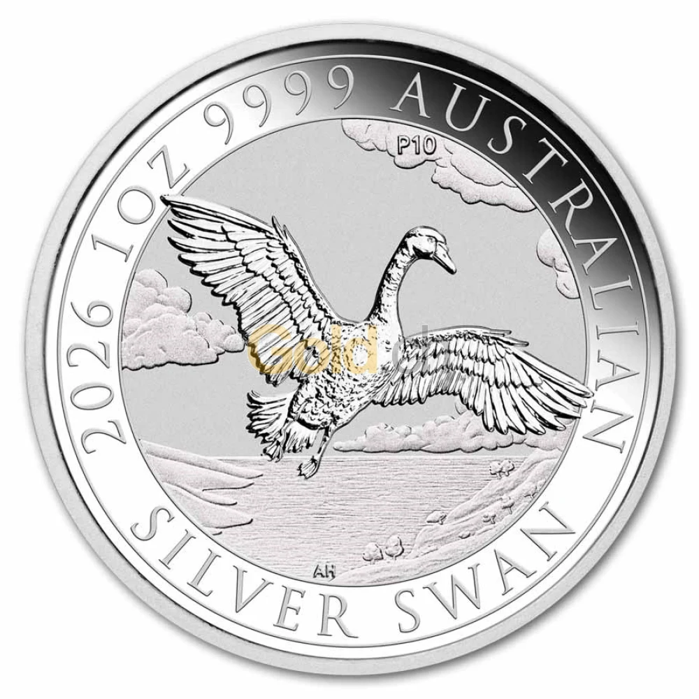 Schwan Silbermünzen kaufen