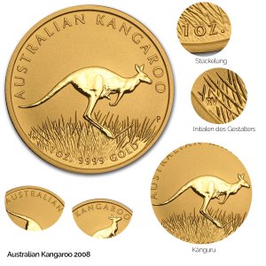 Australian Kangaroo Gold 2008