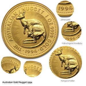 Australian Nugget Gold 1994
