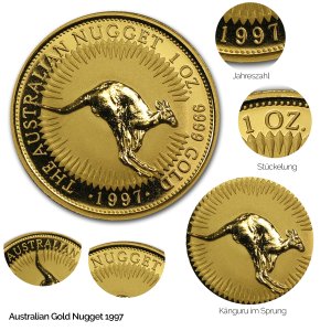 Australian Nugget Gold 1997