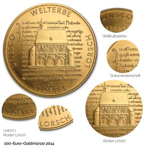 2014 UNESCO Welterbe – Kloster Lorsch - Revers