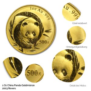 China Panda Gold 2003