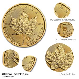 Maple Leaf Gold Revers 2020