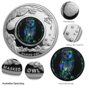 Australian Opal Series - The Masked Owl 2014
