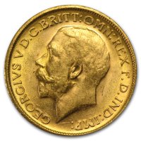 Gold Sovereign von 1911-1925 - Georg V - Avers