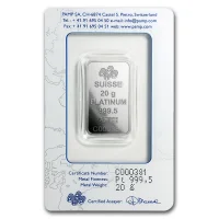 20 Gramm Platinbarren kaufen
