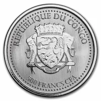 Congo Silverback Gorilla Silbermünzen kaufen