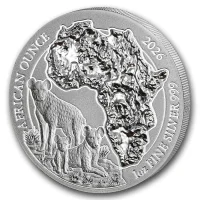 Ruanda African Ounce Silbermünzen kaufen