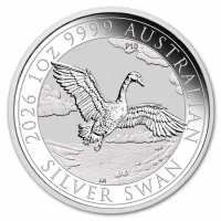 Schwan Silbermünzen kaufen