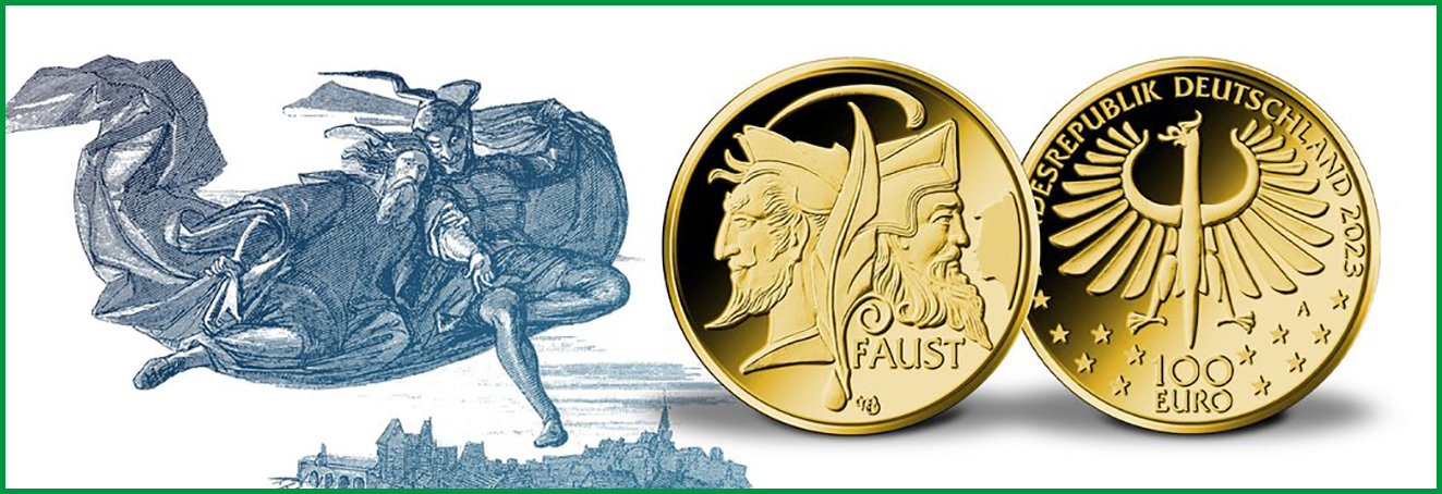 100 Euro Goldmünze Faust © Münze Deutschland
