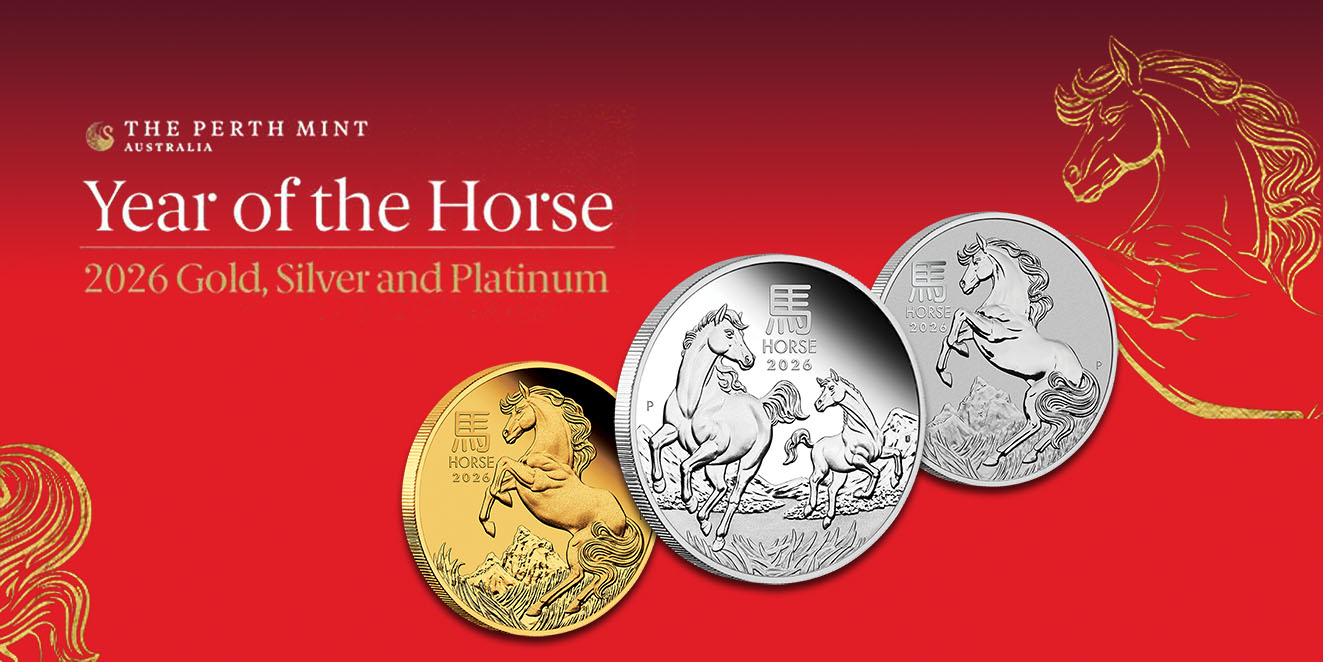 Lunar Serie III Jahr des Pferdes 2026 für Anleger und Sammler