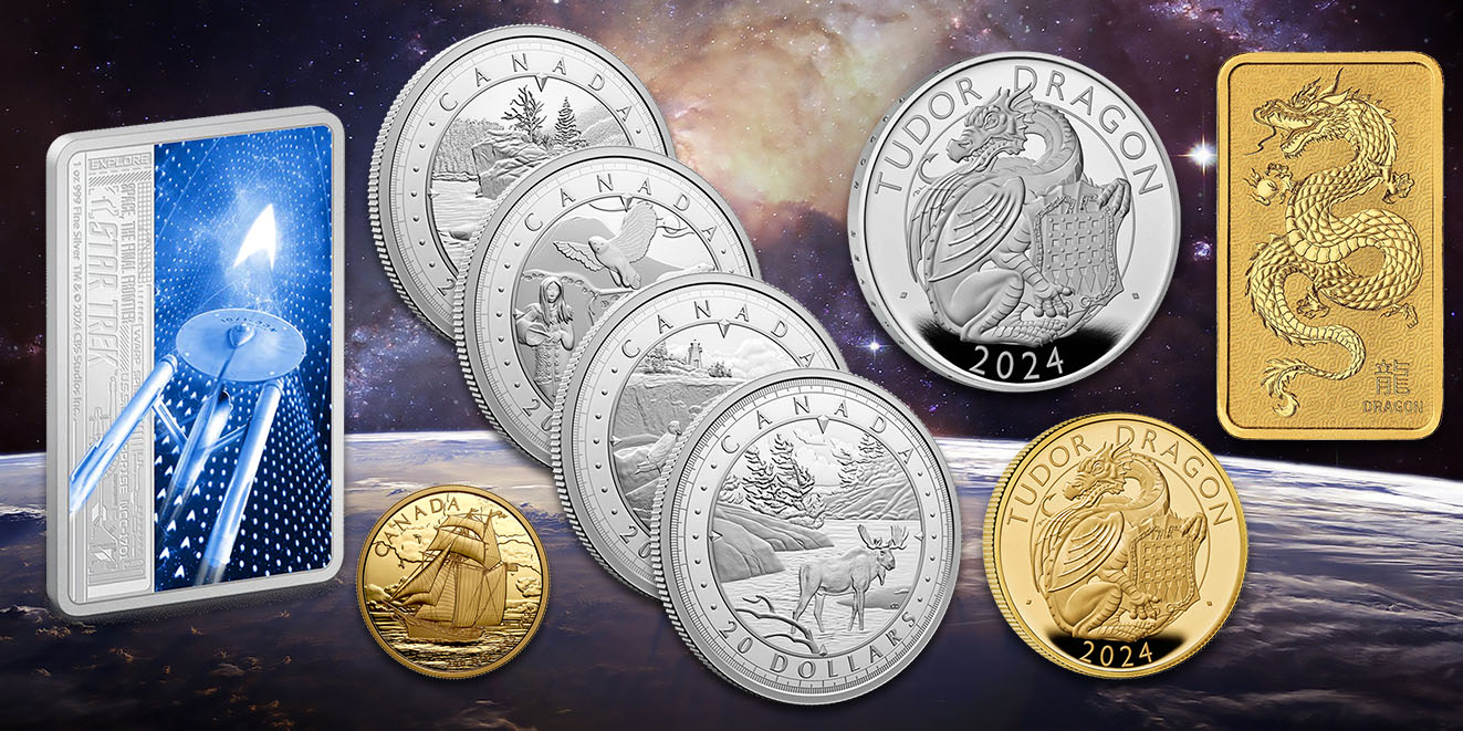 Münzen und Barren neu im Februar 2024