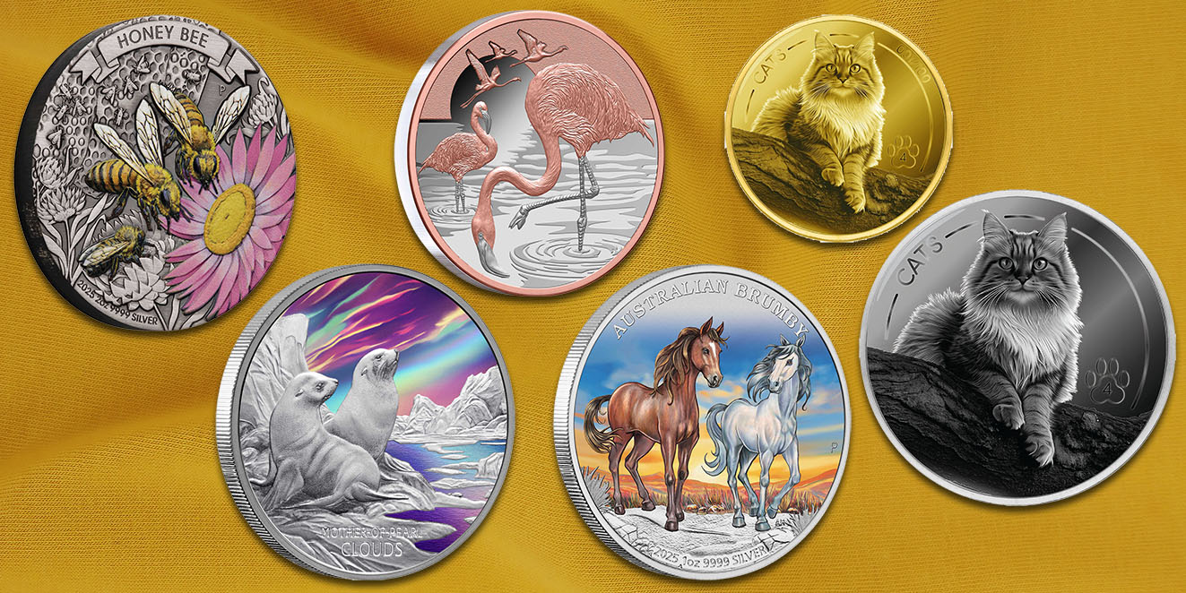 Münzneuheiten mit Tiermotiven 2025