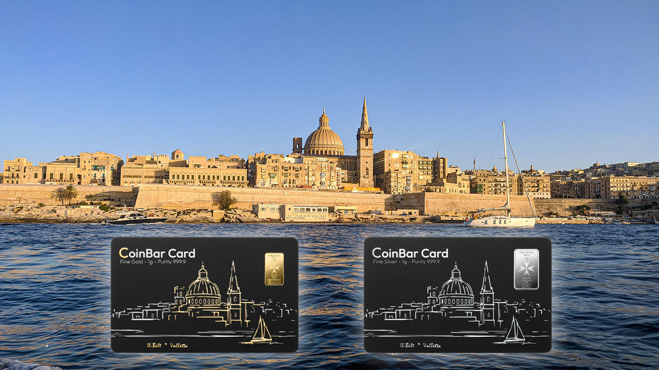 Neuheit: Malta CoinBars zu 0,5 und 1 Gramm Gold und Silber