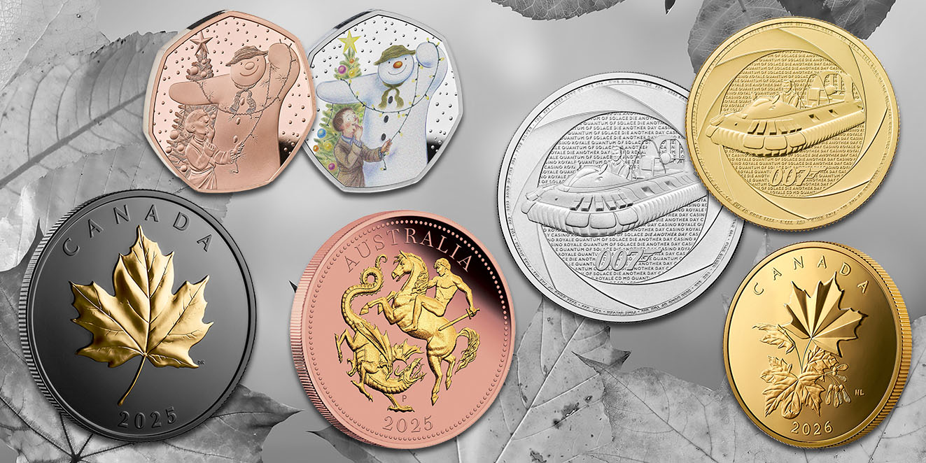 Münzneuheiten im Herbst 2025 zum Anlegen und Sammeln