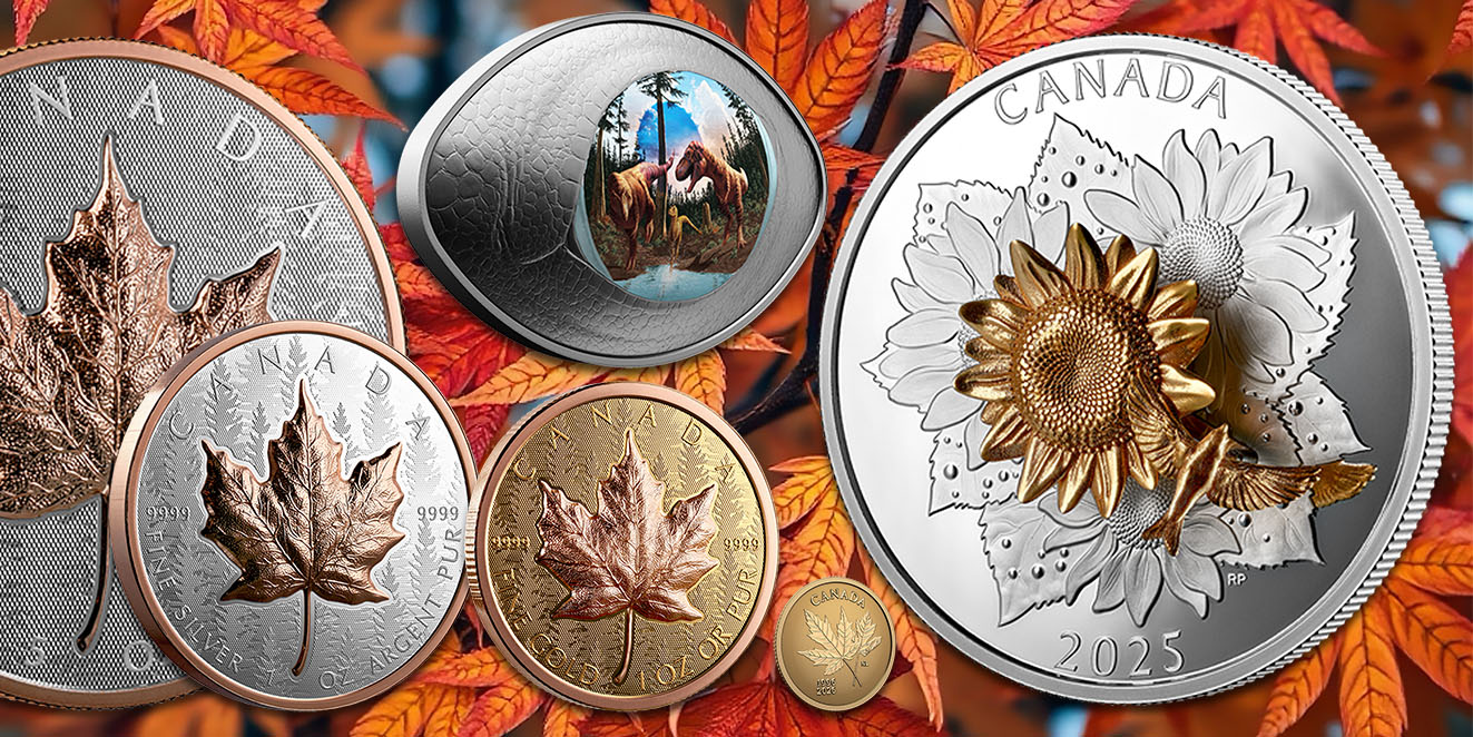 Neuheiten der Royal Canadian Mint im August 2025