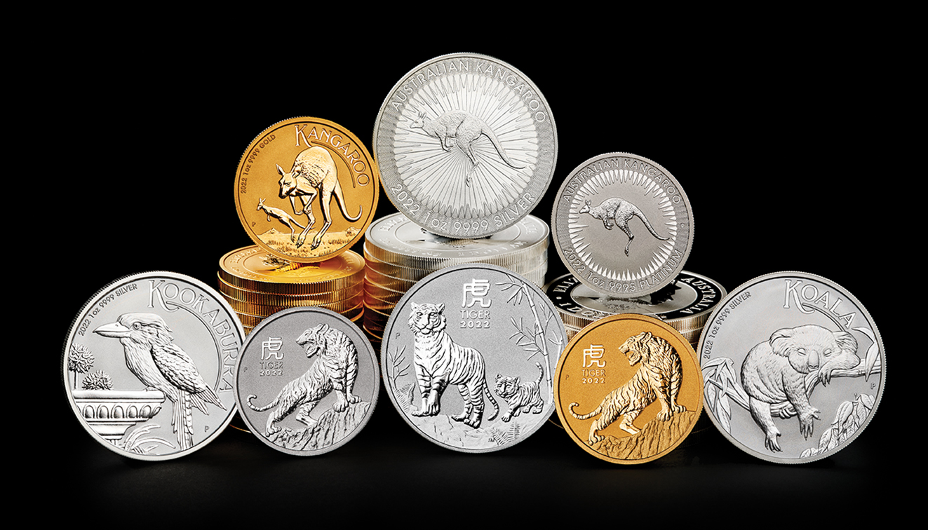 Perth Mint präsentiert Bullionmünzen-Programm für 2022